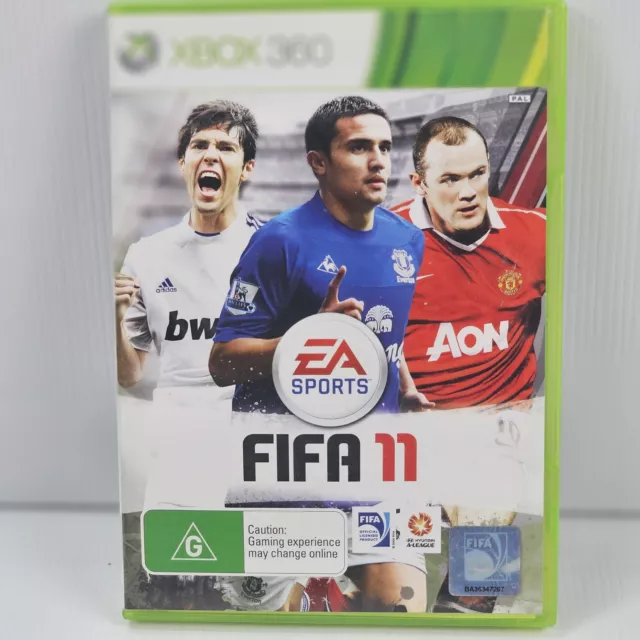 Fifa 11 Microsoft Xbox 360 PAL - Complete W Manual Free Postage,  Trusted Seller