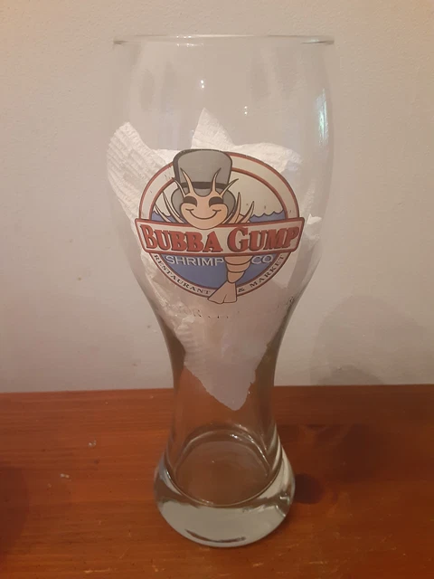 Bubba Gump Shrimp Co. New York Pilsner Beer Drinking Glass