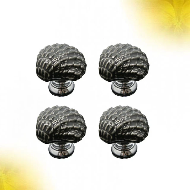 4 Pcs Ceramic Drawer Knobs Armoire Wardrobe Cabinet Bookcase 10