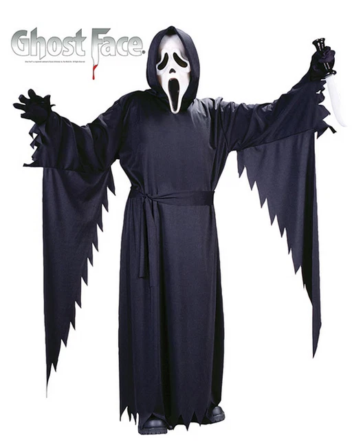 Masque Fantôme Scream - Déguisement Effrayant Pour Halloween Et Fêtes Costumées