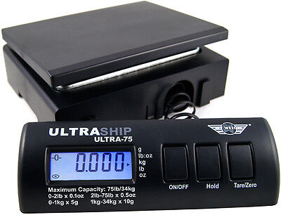 MyWeigh MyWeigh Ultraship Ultra-35 Balance Parcel Noir À 16kg 0-1 KG X 2g/1-16 5g 