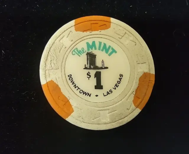 The Mint Casino Las Vegas Nevada $1 Gaming Chip 1969 - #314