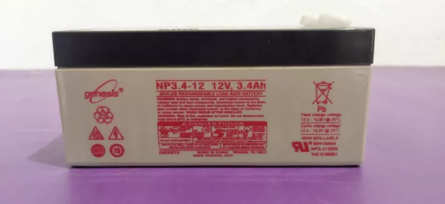 GENESIS NP3.3-12 12V 3.4Ah Lead Acid Battery _1.4_5