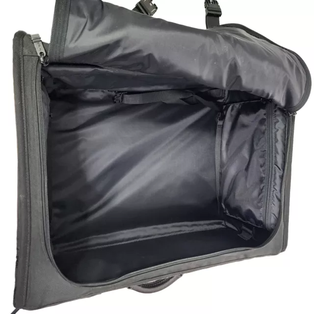 Tumi Alpha 4 Wheeled Rolling 17X23" Garment Bag Black Nylon Ballistic Luggage 6
