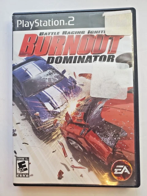 Battle Racing Ignited Burnout Dominator Sony PlayStation 2 PS2 Complete