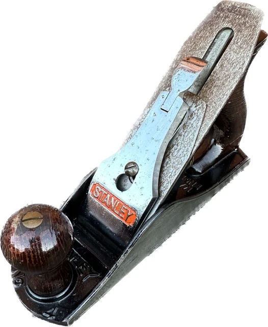 Stanley No 4 Bailey Smoothing Plane Wood handels Made In Eng Carpenter Tool