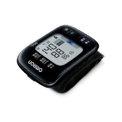 Monitor compacto de presión arterial de muñeca Omron HEM-6233T color negro de Japón envío directo