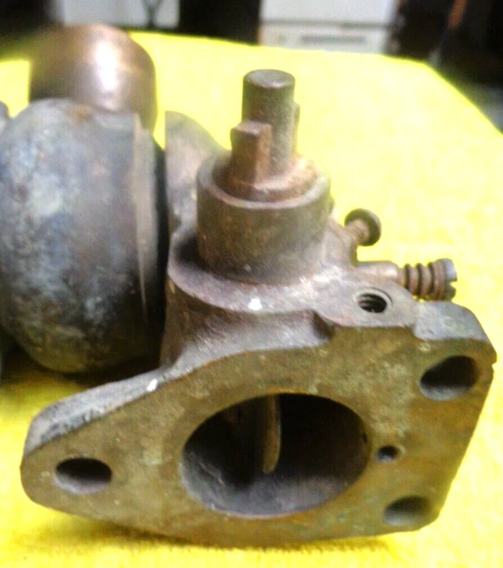 Solid Brass IH Tractor Carburetor For Parts or Repair, Think It Is A Model R?? 2