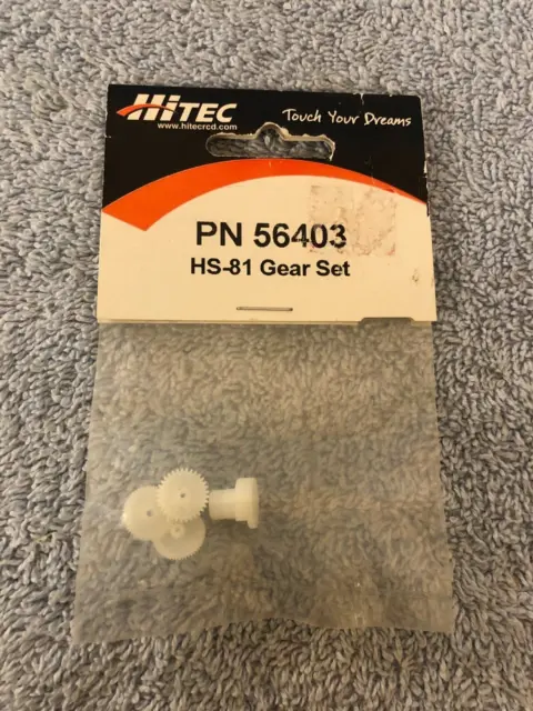Hitec RCD Servo Gear Set: HS-81, HRC56403 New In Package