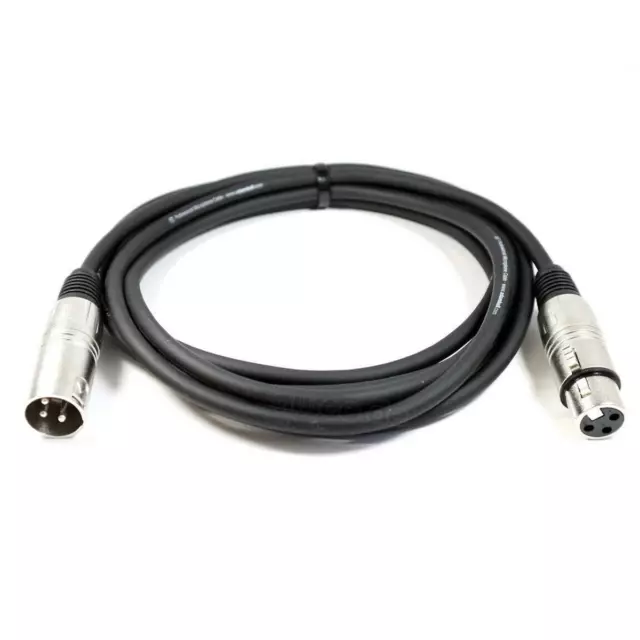 10 m Mikrofonkabel XLR 3-pol XLR m/f Symmetrisch Mikrokabel 3-Pin XLR Kabel 10m