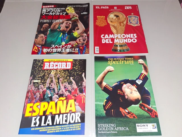 Écharpe Espagne Champion Du Monde FIFA 2010 - Coupe Du Monde Afrique Du Sud