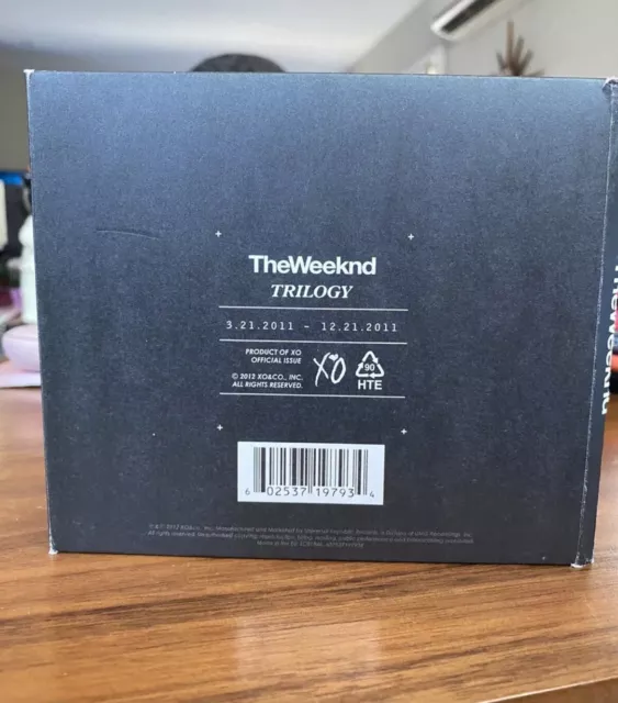 The Weeknd: Trilogy, ONLY 2-3 CD Digipak Box Set, (2012) (FIRST CD MISSING) 2