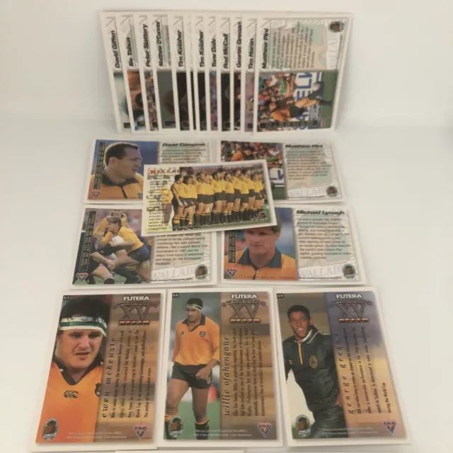 Futera ARL Australian Rugby League ARFU Wallabies Trading Card x24 Collector