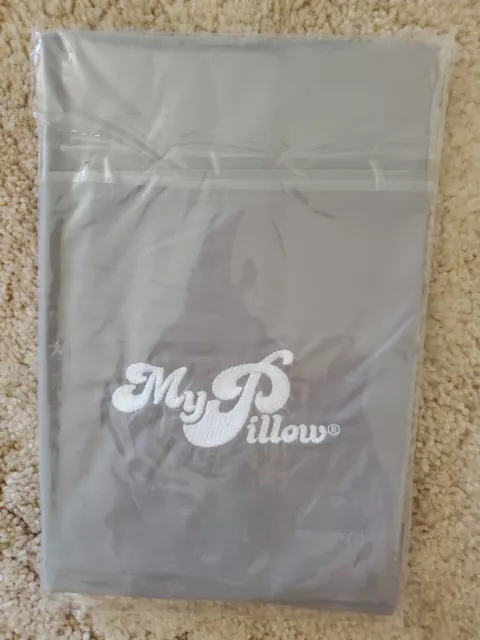 My Pillow ROLL AND GO PILLOWCASE- Frosted GRAY- For 12x18" Pillow 2