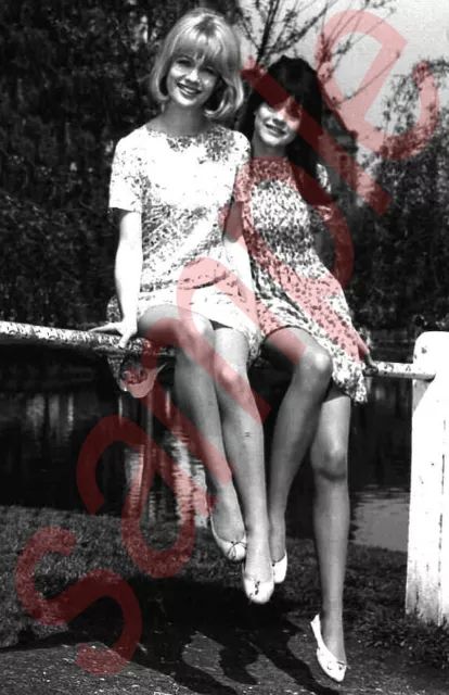 1085 Judy & Sally Geeson High Quality Photo 10 x 8 Laminated For Protection
