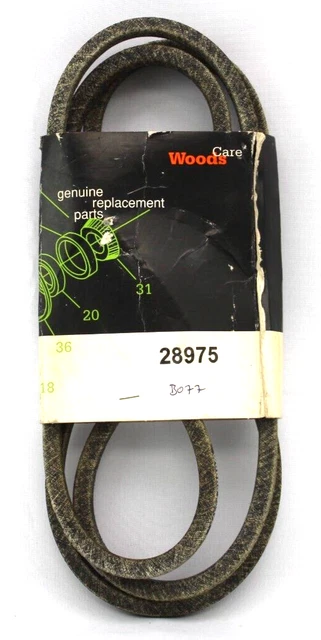 Woods Belt 5/8" X 105.38" RM500, 9144, 9180 (28975) (B128975) (HC28975) (66-673)