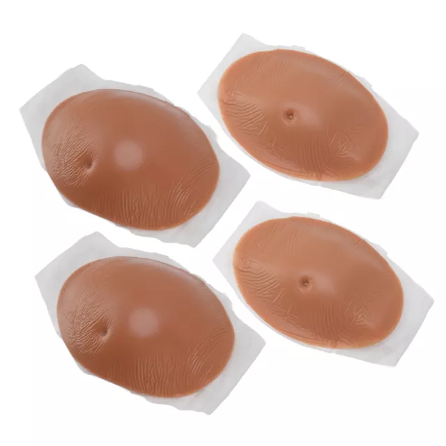 New Fake Pregnancy Belly Silicone Breathable Elastic Artificial False Pregnant T
