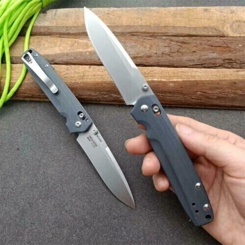 New Axis Lock M390 Blue G10 Handle Tactical Outdoor Folding EDC 485 New Axis Lock M390 Blue G10 Handle Tactical Outdoor Folding EDC 485