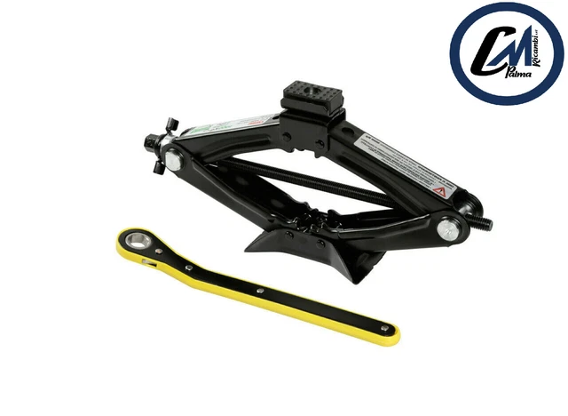 Lampa Cric A Pantografo Con Cricchetto - Sollevamento Fino A 1000 Kg, Perfetto Per Officina - Foto 4