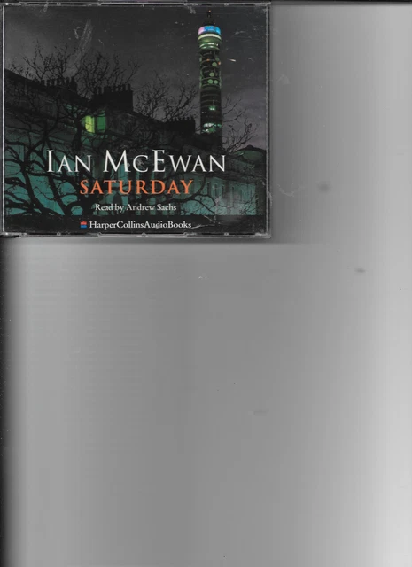 Saturday by Ian McEwan (5 CD-Audio Book  2005) Fat Box CD Case