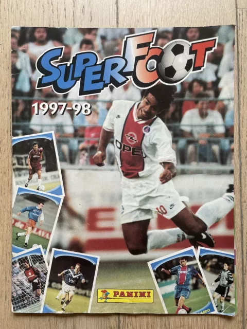 Album Sticker Panini Super Foot 1997/1998 L1/L2 Incomplet Rai JPP Henry Barthez