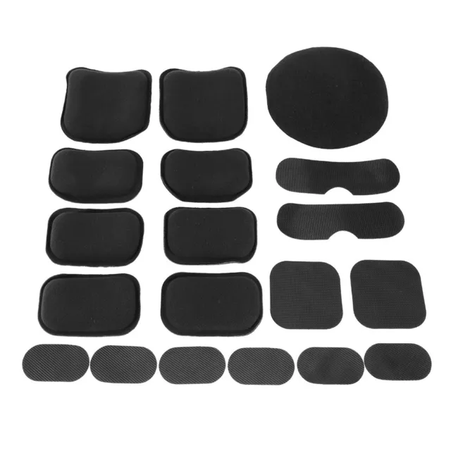 19pcs/set Soft And Durable EVA Foam Helmet Pads Foam Pad Replacement Accesso IDS