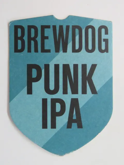 BEER COASTER ~ BrewDog Brewery Punk IPA ~ Aberdeenshire, SCOTLAND ~ Kill Carbon