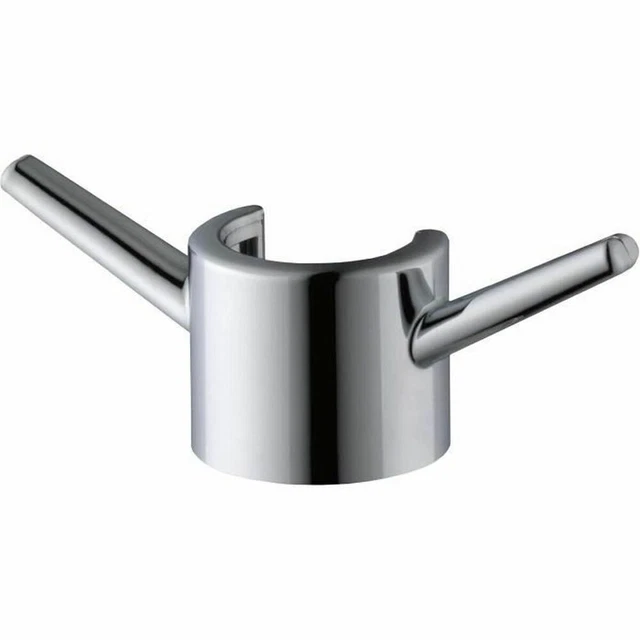 Supporto doccia Rousseau colori argento ciondolo porta cromato