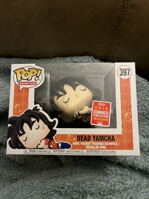 Funko Pop! Dead Yamcha #397 SDCC 2018 Shared Exclusive Dragon Ball Z