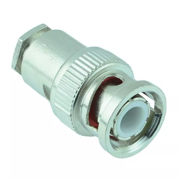 BNC Male Clamp Plug RG58/U Coaxial Adapter Connector CCTV