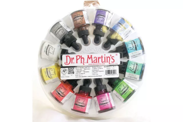 Dr. Ph. Martins Bombay Indien Tintenset - 30ml Flaschenset 1 (Farben 1-12)