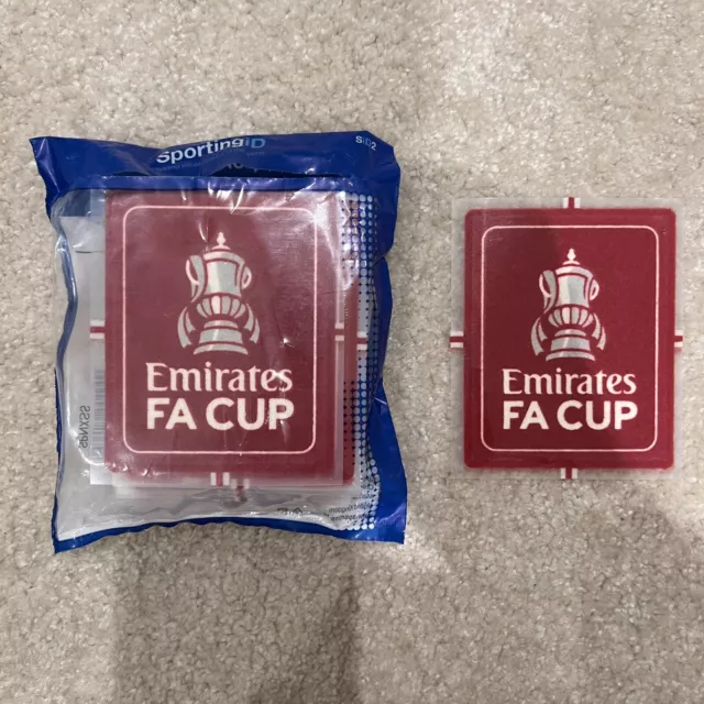 Crystal Palace - Emirates FA Cup 2023/24 Shirt Sleeve Patch - 100% Official