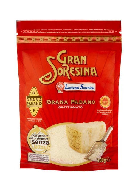 Gran Soresina Grana Padano Grattugiato 100 Gr
