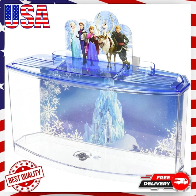 Frozen Themed Betta Tank from Penn Plax: Perfect for Betta Fish 0.7 Gallon Tank