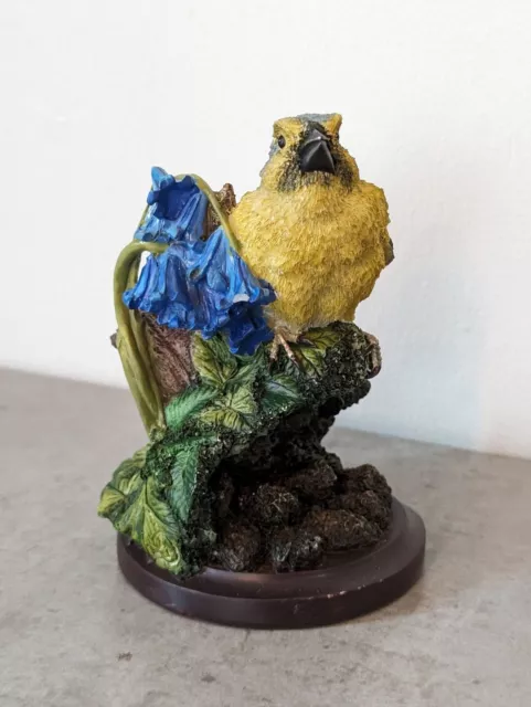 Vintage Bird Figure Ornament Country Collection The Greenfinch Eaglemoss 2003