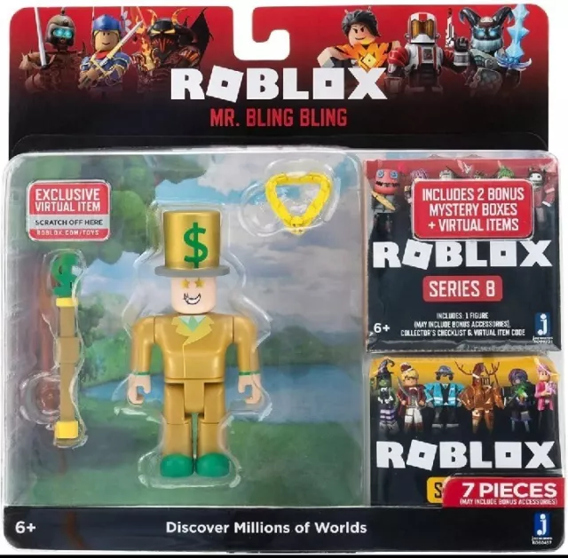  Roblox Fantastic Frontier: Croc Single Figure Core Pack with  Exclusive Virtual Item Code : Toys & Games