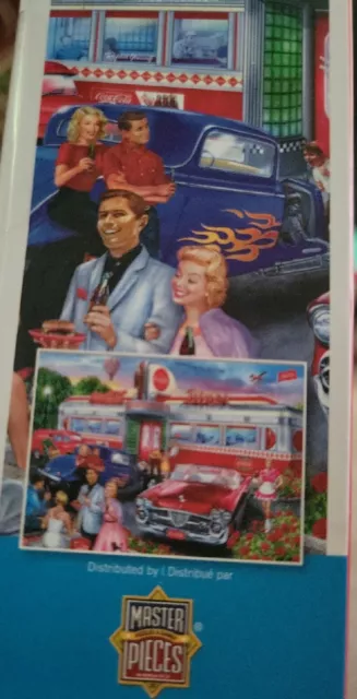 Sealed Never Opened Coca-Cola - Diner 1000 Piece - Adult Jigsaw Puzzle