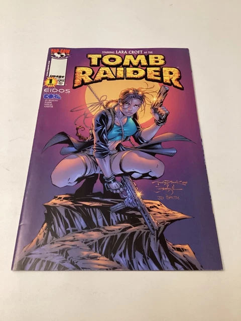 Tomb Raider 1 EIDOS Top Cow Comics Starring Lara Croft Variant Cover A