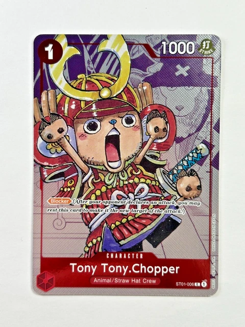 ONE PIECE CARTE Tony Chopper ST01-006 25th Anniversary Prime Collection ...