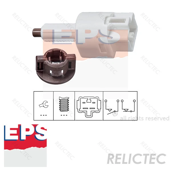 BRAKE LIGHT SWITCH for Toyota Suzuki Citroen Fiat Lexus Peugeot