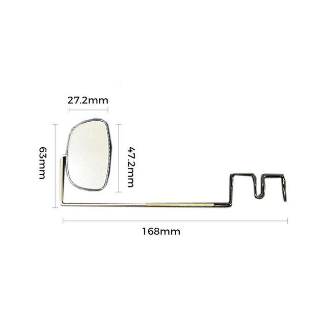 ACCESSORIES MIRRORS ADJUSTABLE Bicycle Black Highdefinition