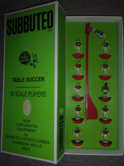 Subbuteo - AC Milan 120 Anni Serie A 2019/20 Decals - Subbuteo con Scatola