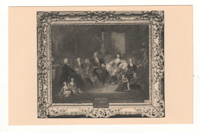 CPA 54 - NANCY : MUSÉE AU PALAIS DUCAL : LÉOPOLD et ÉLISABETH CHARLOTTE - NEUVE