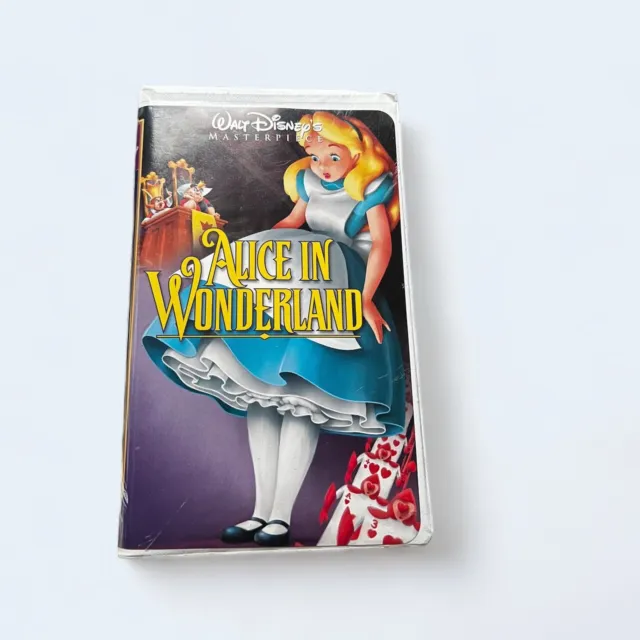 ALICE IN WONDERLAND (VHS Tape, 1999, Walt Disney Home Entertainment ...