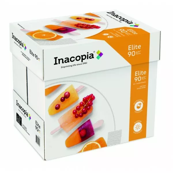 2500 Blatt Inacopia Elite Colour 90g/m² DIN-A4 Premiumpapier Kopierpapier Papier