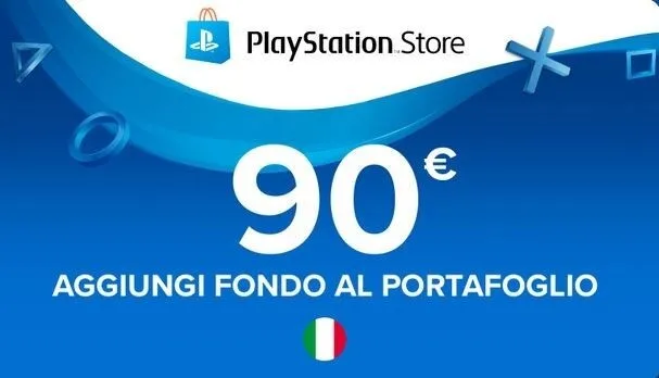 PlayStation Network Card 90 EURO (IT) PSN Key gift card