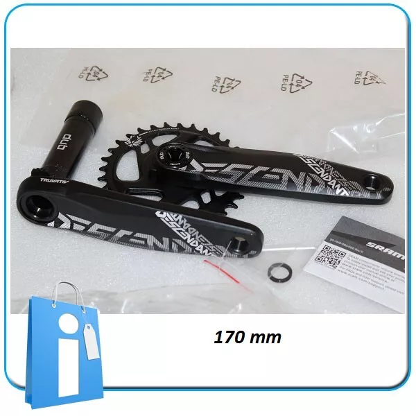 NUEVO Crankset Bielas TRUVATIV Descendant 32t 170mm Sram DUB