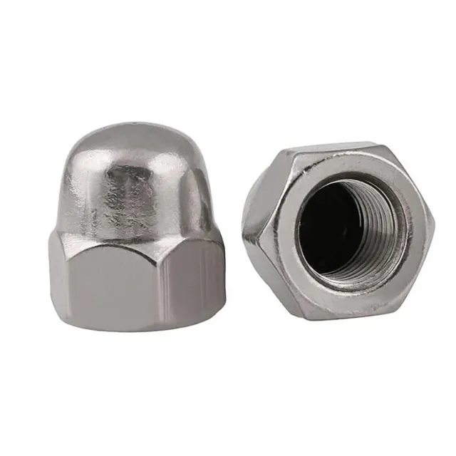 Left Hand Thread Acorn Cap Dome Nuts - 304 Stainless Steel M6 M8 M10 M12 M16 3