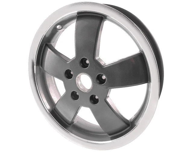 Jante ORIGINALE 3.00x12 avant modèle spécial 70 ans pour Vespa Classic GTS gris