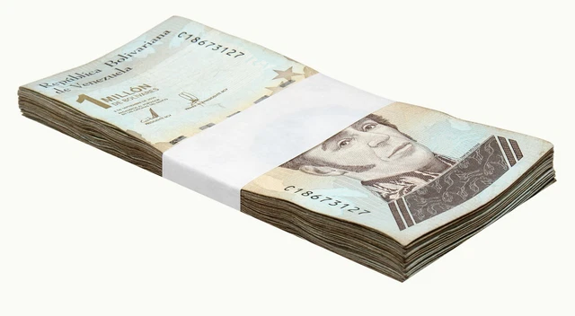 Venezuela 500 Mil Bolivar 2020 Banknotes - Circulated, 10 PCS Bundle, US Seller With COA